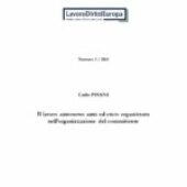 Il lavoro autonomo auto ed etero organizzato nell’organizzazione del committente