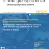 Il licenziamento nelle piccole imprese: dal “supermonito” di Corte cost. n. 183/2022 alla nuova rimessione del Tribunale di Livorno